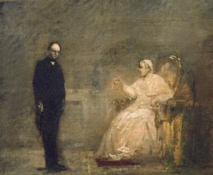 Pope Pius IX and a Representative of the Risorgimento